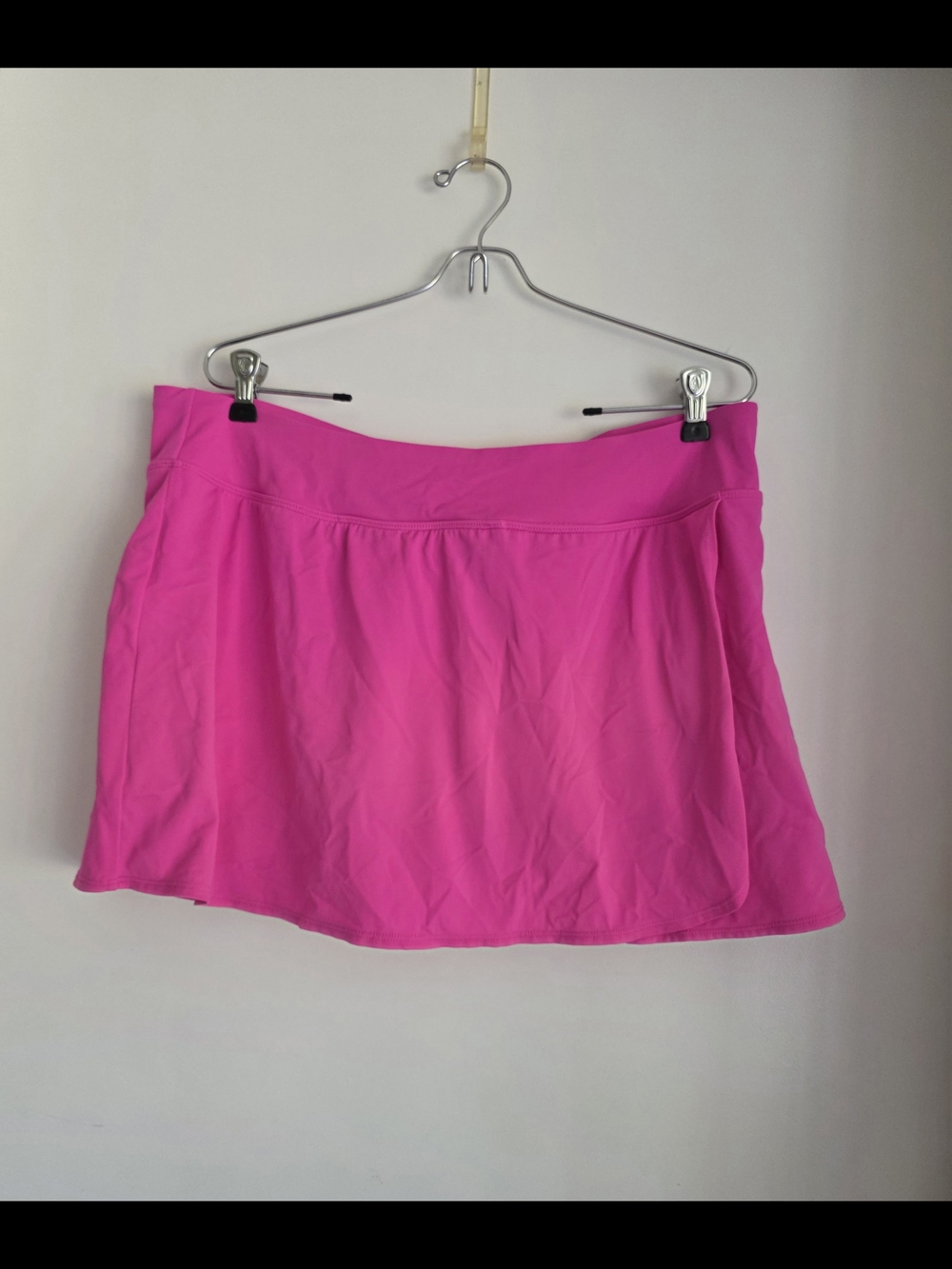 Kim Rogers Bright Fuchsia Swim Skort 18w